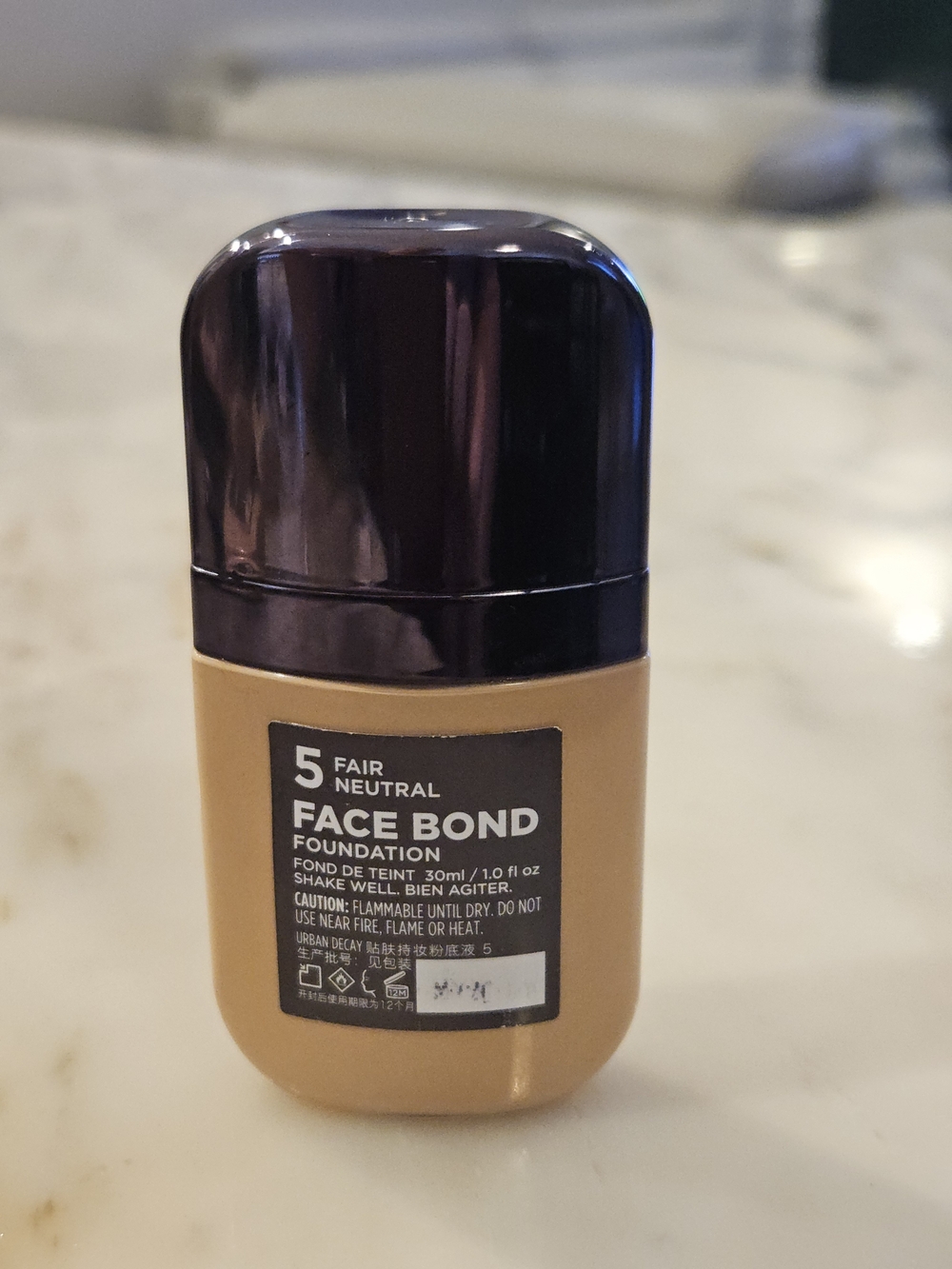 Face Bond Foundation - Shade 5 Fair Neutral 1 Oz Bottle
